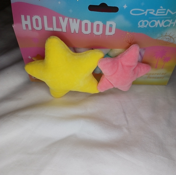Creme superstar plushie star headband - Picture 1 of 7